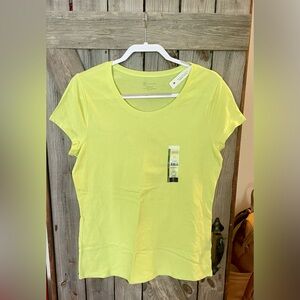 No Boundaries Lemon Short Sleeve Tee